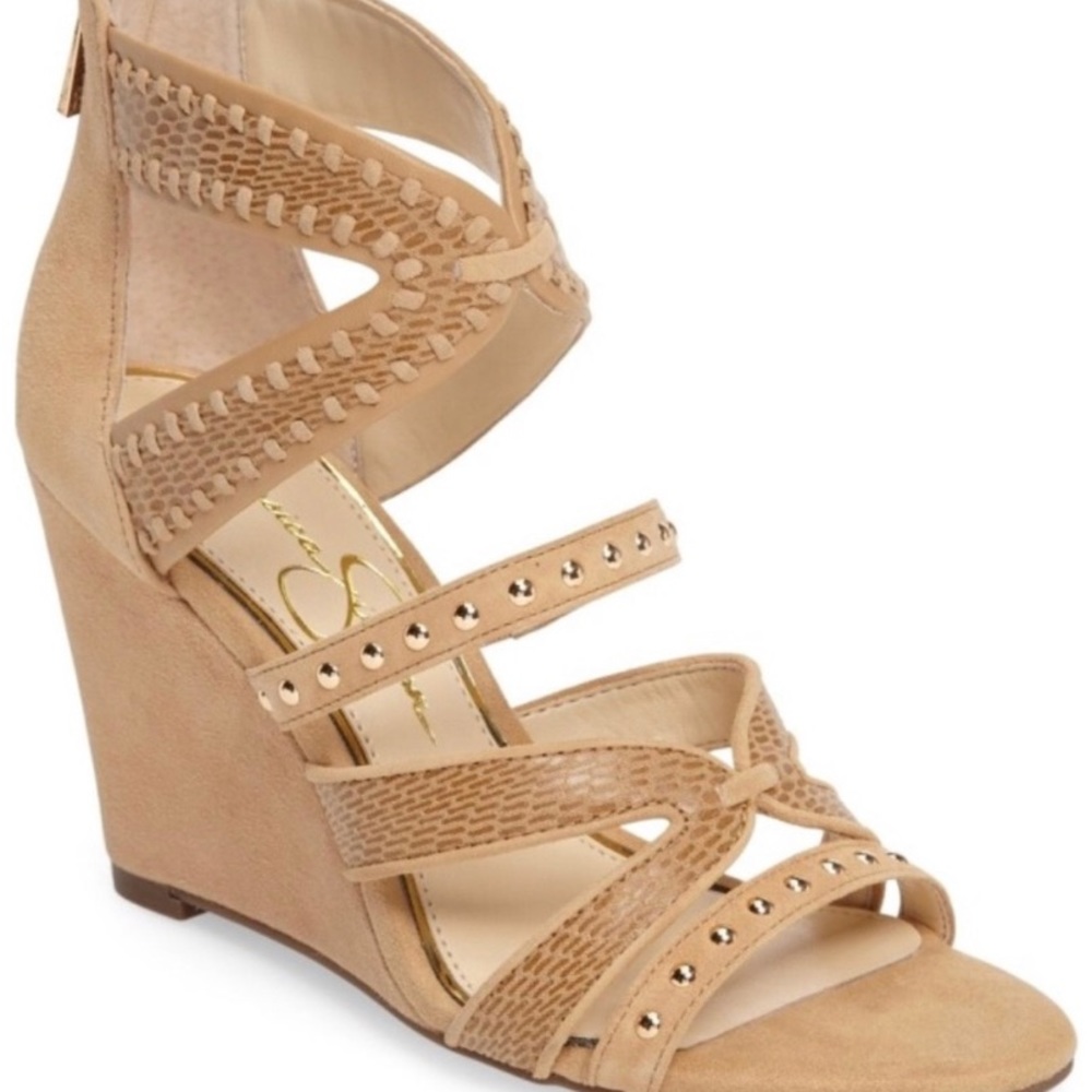 Jessica Simpson Stitched Wedges